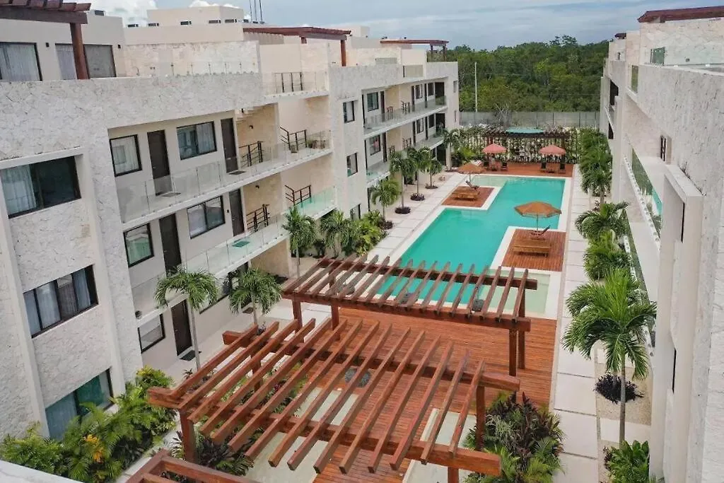 Spacious 2 Bdr Ph Blue Luxury Condo Pvt Pool Terrace Jungle View Tulum Apartment