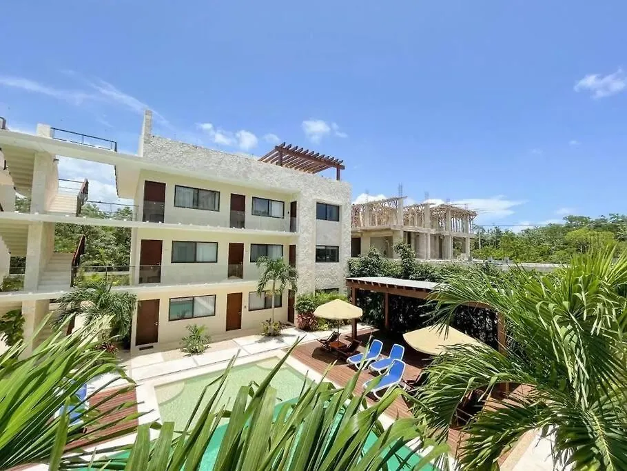 Spacious 2 Bdr Ph Blue Luxury Condo Pvt Pool Terrace Jungle View Tulum Apartment