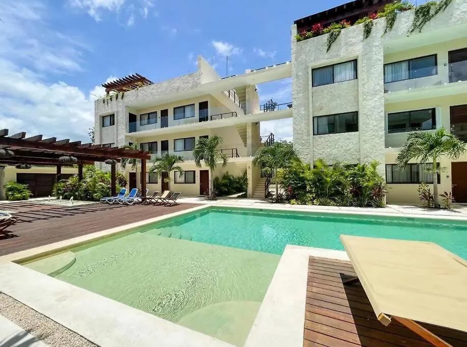 Apartment Spacious 2 Bdr Ph Blue Luxury Condo Pvt Pool Terrace Jungle View Tulum Mexico